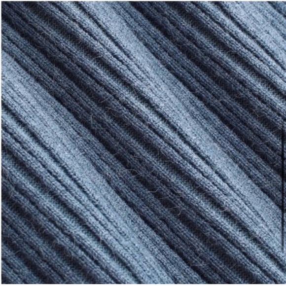 Cider Soft Knit Polo Solid Short Mini A-line Dress, Violet Blue, Size XL, NWT - Picture 10 of 13